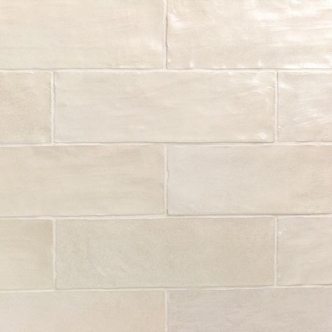 Ivy Hill Tile Amagansett Cream 2 in. x 8 in. 9mm Satin Ceramic Wall Tile (10.76 sq. ft. / box) Beige Tile Fireplace Surround, Cream Tile Bathroom, Cream Backsplash, Cream Tile, Bullnose Tile, Ceramic Subway Tile, Ivy Hill Tile, U Bahn, Subway Tile Backsplash