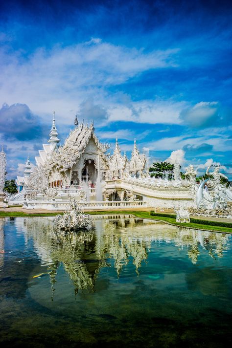 White Temple, Chiang Rai, Thailand Ao Nang, Chiang Rai, Chang Rai, Photo Japon, Chiang Rai Thailand, Temple Thailand, Asia Trip, Thailand Trip, White Temple