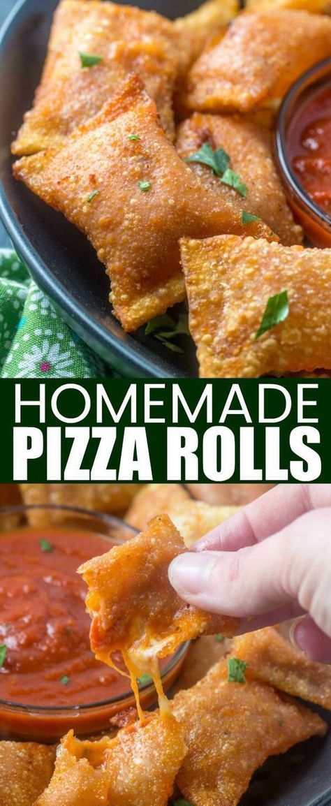 Slow Cooker Recipes, Banana Recipes Overripe, Homemade Pizza Rolls, Resep Pizza, Pizza Roll Recipe, Pizza Fatta In Casa, Meatball Recipes Easy, Crock Pot Recipes, Pizza Rolls