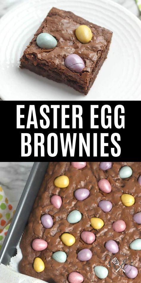 Kids Easter Dessert Ideas, Easter Chocolate Cake Ideas, Brownie Easter Dessert, Easter Desserts Recipes Easy For Kids, Easter Egg Brownies, Easter Chocolate Desserts, Easter Egg Desserts, Easter Easy Desserts, Easter Egg Recipes