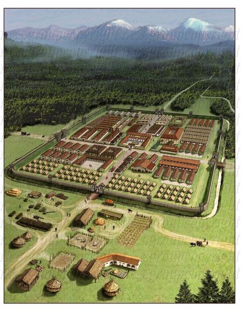 Imperiul Roman, Roman Fort, Rome History, Rumah Minecraft Sederhana, العصور الوسطى, Sejarah Kuno, Roman Britain, Roman Legion, Rome Antique