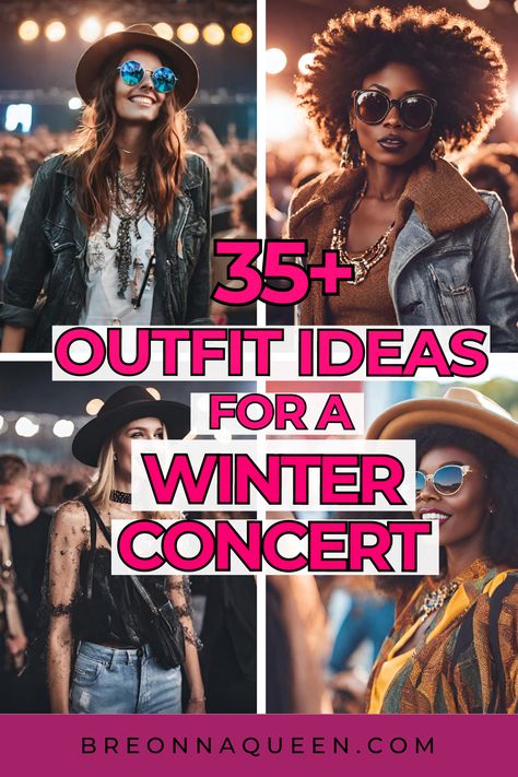 Winter concert outfit ideas, What to wear to an indoor winter concert, Winter concert fashion tips, Winter concert attire for women, female winter concert outfits, Winter concert dress code, Cold weather concert outfits, Stylish winter concert outfits, Winter concert outfit inspiration, Cozy winter concert outfits Marc Anthony Concert Outfit, Blues Concert Outfit, Rock Concert Outfit Fall, Winter Music Festival Outfit, Dan And Shay Concert Outfit, Cold Weather Concert Outfit, Winter Concert Outfit Night, Sam Hunt Concert Outfit, Concert Outfit Fall Night