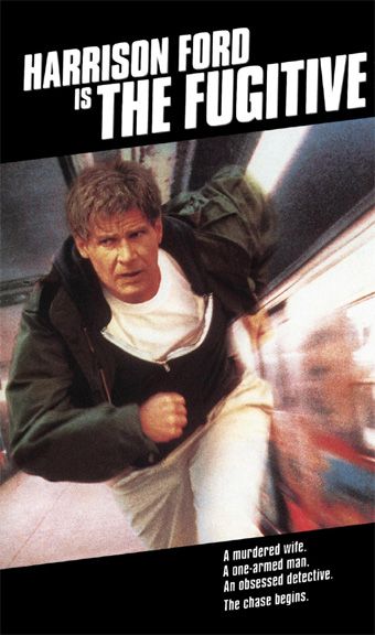 The Fugitive (1993) - Harrison Ford, Tommy Lee Jones, Sela Ward, Julianne Moore #MovieTheFugitive1993 The Fugitive, Tommy Lee Jones, Ingmar Bergman, I Love Cinema, 90s Movies, See Movie, Tommy Lee, Cinema Posters, We Are The World