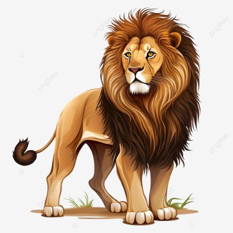 Lion Cartoon Images, Lion Cartoon Drawing, Pictures Of Lions, Ferocious Lion, Lions For Kids, Lion Drawings, Lion Cute, Drawing Lion, Lion Image