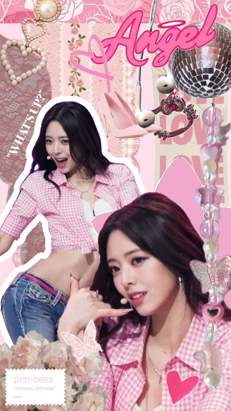 U GO GIRLLL!! #yuna #yunaitzy #pink Hello Kitty, Yuna U Go Girl, Yuna Pink, Yuna Wallpaper, U Go Girl, Yuna Itzy, Pop Fashion, Kpop Idol, Fondos De Pantalla