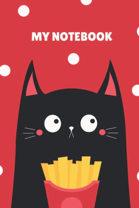 Gift this beautifully designed notebook to your kids so they can doodle, write notes, and create art. The front and back cover page are designed in a fun way and particularly for those who love cats. Art Front Page, My Notebook, Write Notes, Kids Activity Books, Activity Books, Kids Activity, Notebook Covers, Love Cats, Cover Page