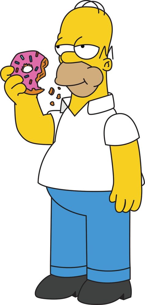 Simpson Characters Drawings, Drawing Ideas Simpsons, How To Draw Homer Simpson, Homer Simpson Paintings, Homer Tattoos, The Simpsons Drawings Easy, Simpsons Characters Art, The Simpsons Drawings, Simpson Drawings