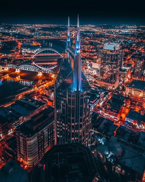 Byron Glover Jr. on Instagram: “Stay strong! Wishing the best for everyone during this difficult and uncertain time 🙏🏼 📸: @jhoffman615 aka @musiccityaerial” Road Trip Gifts, Nashville City, Nashville Skyline, Music Row, Trivia Facts, Screen Savers Wallpapers, Nashville Trip, Urban Aesthetic, Grand Ole Opry