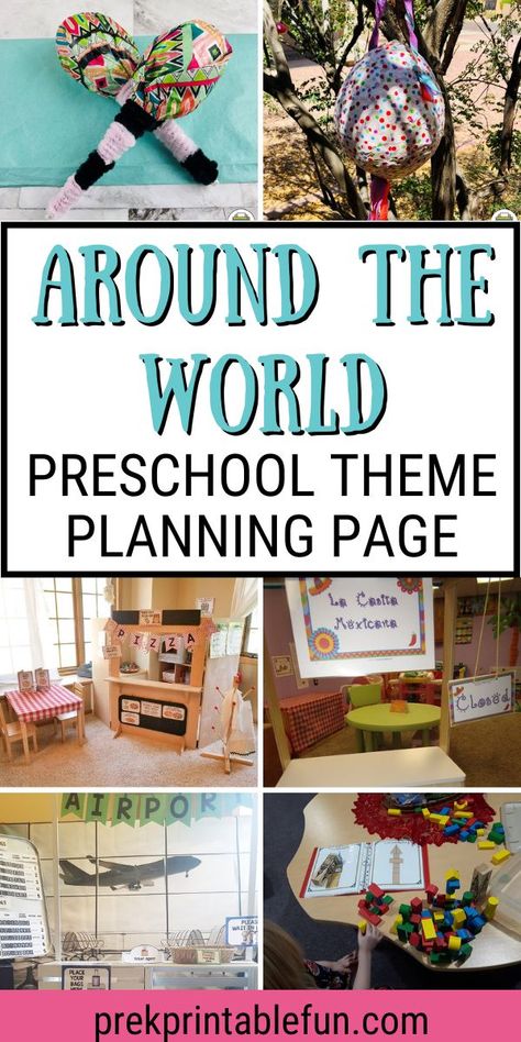 Montessori, Around The World Week Preschool, Multicultural Lesson Plans Preschool, Travel Curriculum Preschool, Thematic Units Preschool, Traditions Around The World Preschool, Me In The World Activity, Multi Cultural Activities For Preschool, Traveling Around The World Preschool