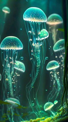 Alien Beauty, Sea Life Wallpaper, Jellyfish Pictures, Sea Creatures Art, Jellyfish Painting, Jellyfish Art, Underwater Photographer, Beautiful Sea Creatures, Animal World