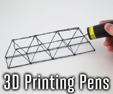 Pen Tutorial, Artist Video, 3d Printer Pen, Desktop 3d Printer, 3d Sketch, Melted Plastic, 3d Printed Objects, 3d Printing Pen, 3d Pen