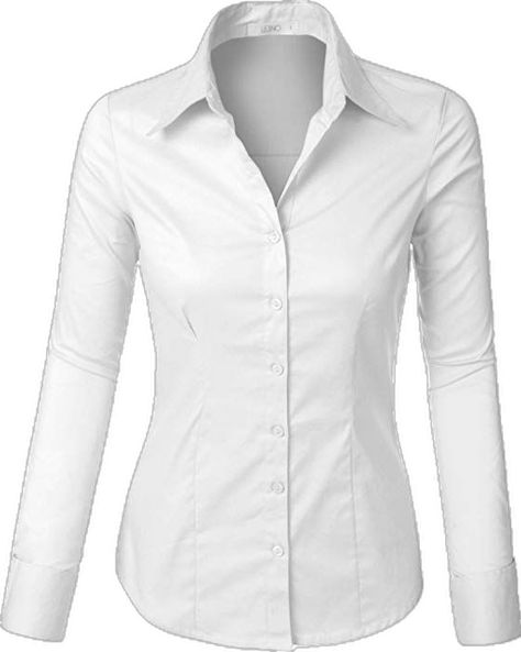 Fitted White Button Down Shirt, Womens White Button Up, Women White Button Up, White Shirt Button Up, White Button Up Shirt Women, White Button Up Women, Button Down Shirts Women, Mockup Camisa, White Fitted Shirt