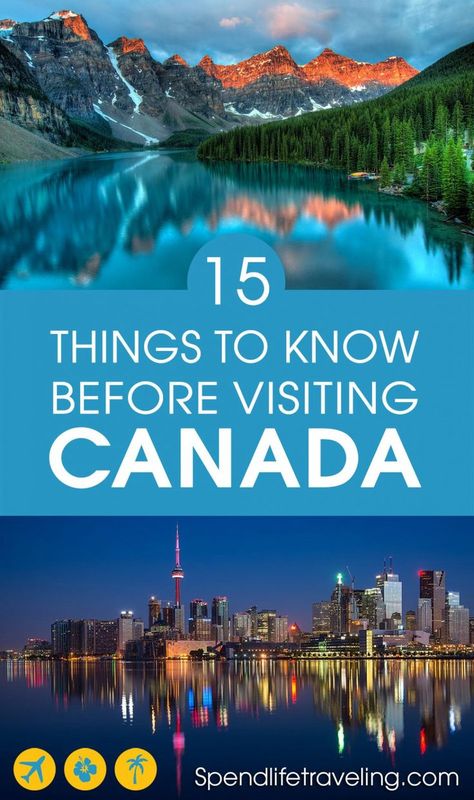 Did you know that #Canada is the second largest country in the world? If you are thinking about visiting Canada or just want to know more about this incredible country, check out these 15 interesting things to know about Canada. #traveltip #traveler #whytravel #traveltheworld Canada Honeymoon, Places To Visit In Canada, Visiting Canada, Canada Vacation, Canada Travel Guide, Canadian Travel, Canada Road Trip, Visit Canada, Explore Canada