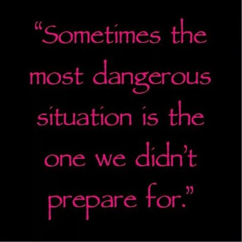 Walking your mind through "what-if" scenarios, expanding your way of thinking to give yourself options, just in case you need them, and learning (and practicing!) how to protect yourself can all help ensure your safety and prevent you from being caught off guard - and unprepared.  #selfdefense #womensselfdefense #personalsafety #womenssafety #colorado #coloradowomen #denver #safetyseminar #fightback #survivor #dontbeavictim #pargaondefense #paragonselfdefense #whatif #practice #practicemakesperf Defense Quotes, Damsel In Defense, Womens Safety, Self Defense Tips, Karate Martial Arts, Self Defense Keychain, Horse Treats, Personal Defense, Personal Safety