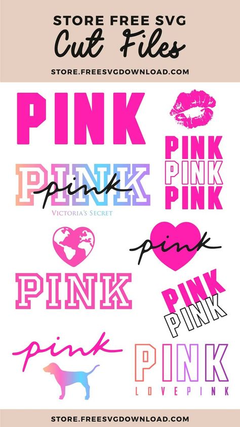 Minions, Victoria Secret Pink Logo Svg Free, Pink Svg Victoria Secret, Pink Svg Free, Preppy Svg Free, Louis Vuitton Svg File Free, Cricut Patterns Free Printable, Lips Svg Free Cricut, Lv Svg File Free