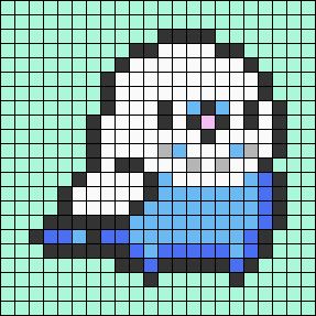 Budgie Pixel Art, Cute Animals Pixel Art, Cute Pixel Art Minecraft, Parrot Pixel Art, Bird Alpha Pattern, Bird Perler Bead Patterns, Birds Pixel Art, Hedgehog Pixel Art, Raccoon Pixel Art