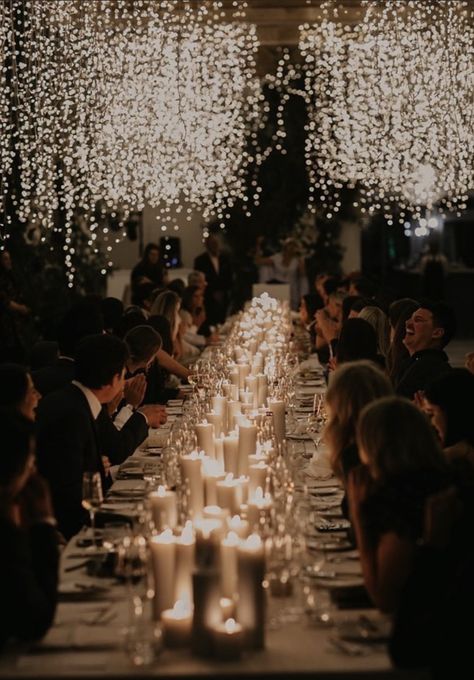 White Table Settings Wedding, Candles Centrepiece Wedding, White Candle Centerpieces Wedding, Candlelit Chapel Wedding, Indoor Dance Floor Wedding, All Candle Wedding Reception, Wedding Centerpieces Lights, Wedding Table Settings With Candles, Candle Light Wedding Decor