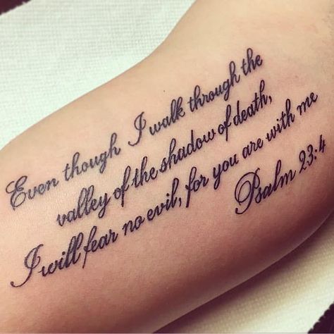 Bible Verse Tattoos 4 Couple Bible Tattoos, Humerus Tattoo Women, Bible Verse For Tattoo, Bible Tattoo Ideas, Bible Verse Tattoos For Men, God Quotes Tattoos, Tattoos For Guys Forearm, Jesus Tattoos, Bible Quote Tattoos