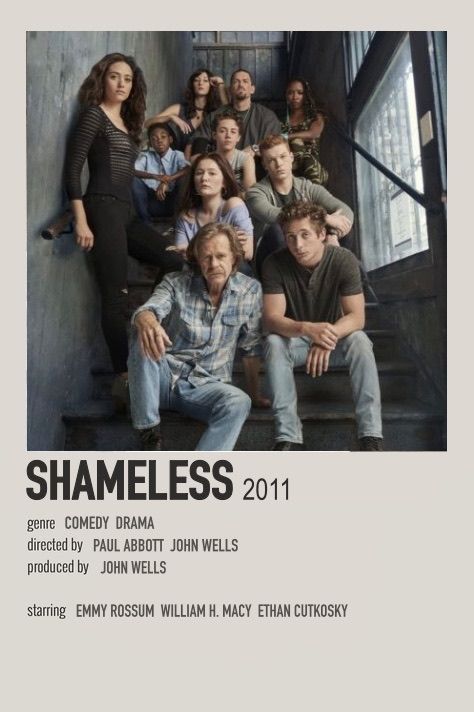 Shameless alternate polaroid tv show poster ~ made by @lavendersorrows Tv Show Poster Prints, Polaroid Posters Tv Shows, Shameless Aesthetic Poster, Shameless Poster Aesthetic, Shameless Poster Vintage, Polaroid Poster Shows, Tv Posters Tv Shows, Shameless Minimalist Poster, Shameless Movie Poster