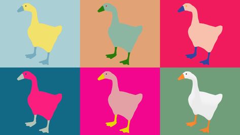 Don’t Play Untitled Goose Game - The Atlantic Goose Drawing, Untitled Goose Game, Goose Game, Wild Art, Exterior Architecture, Mediterranean Decor, Cross Stitch Bird, Web Graphic Design, Sea Breeze