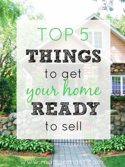 Top 5 Things to Do to Sell Your House House Plans, Tips For Selling Your House, For Sale Signs, Sale Signs, Selling Your House, For Sale Sign, Diy Decor Projects, 5 Things, Diy Decor