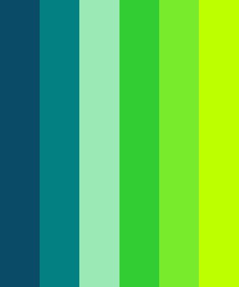 Lime Green and Teal Color Palette Neon Green Pallete, Color Palette Lime Green, Bright Teal Color Palette, Neon Green Color Combinations, Green Color Palette Combination, Teal And Green Color Palette, Lime Green Colour Palette, Bright Green Color Palette, Color Pallet Green