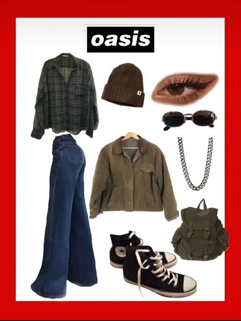 90s Rock Fashion, Rock Band Outfits, Rockstar Girlfriend Aesthetic, Grungy Outfit, Aesthetic Outfits 90s, Girlfriend Aesthetic, Idea Clothes, Rockstar Girlfriend, Oasis Clothing