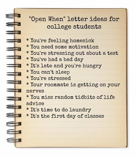 Amigurumi Patterns, Open When Letter Ideas, College Daughter, Open When Cards, College Letters, College Mom, Open When Letters, College Quotes, Letter Ideas
