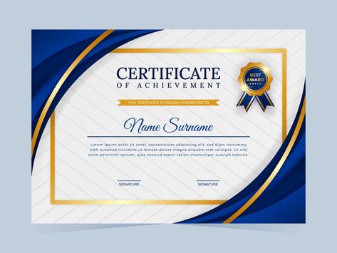 Modern University Certificate Template Recognition Background Design, Certificate Templates Free Editable, Modern University, Certificate Layout, University Certificate, Picture Cartoon, Powerpoint Background Templates, Certificate Of Achievement Template, Esthetician Marketing