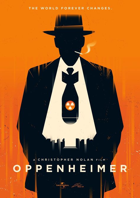 Rico Jr - Illustrator/Designer (@RicoJrCrea) / X Oppenheimer Poster, Nolan Film, Designer Poster, Disney Netflix, Film Logo, Poster Artist, Film Posters Art, Best Movie Posters, Minimalist Posters