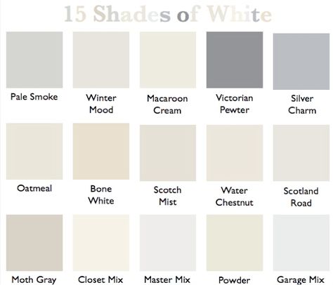 Oatmeal Colored Walls, Shades Of Cream Colour, Bone Wall Color, Wall Color To Brighten Room, Oatmeal Color Paint, Bone Color Paint, Oatmeal Wall Color, Cream Colour Shades, Bone White Paint Color