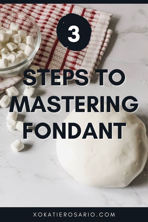 Rosario, Tips For Working With Fondant, How To Work With Fondant Tutorials, Working With Fondant Tips, How To Decorate With Fondant, Fondant Tips And Tricks, How To Store Fondant Decorations, Fondant Tutorial For Beginners, Working With Fondant For Beginners