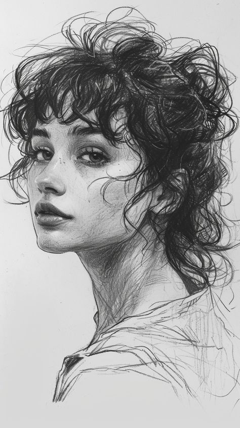 Realistic Face Drawing, Pencil Portrait Drawing, Girl Face Drawing, Realistic Sketch, Portraiture Drawing, Sketches Of People, Fine Art Portraiture, Charcoal Art, Face Sketch