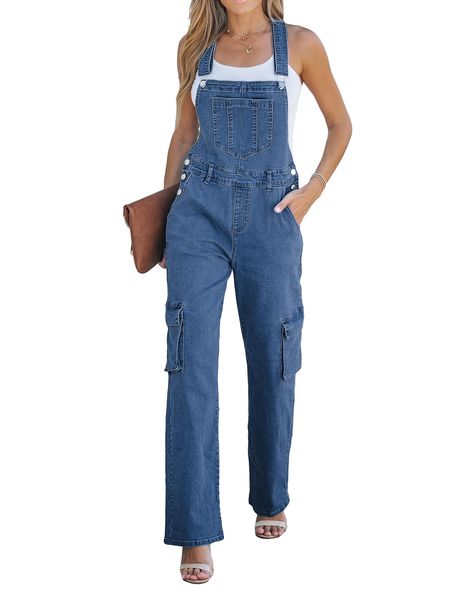 Jean Jumpsuit Outfit, Jeans Jumpsuits For Women, Carmel Corn, Fashion Overalls, Overalls For Women, Jumpsuit For Women, Jumpsuit Outfit, Jean Overalls, Jumpsuits And Romper