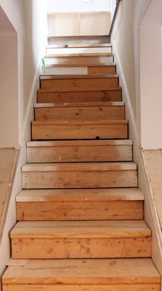 Stairs Update, Unfinished Basement Bedroom, Stairs Skirting, Basement Stairs Remodel, Basement Staircase, Basement Steps, Bloxburg Basement, Basement Stairs Ideas, Games Room Inspiration