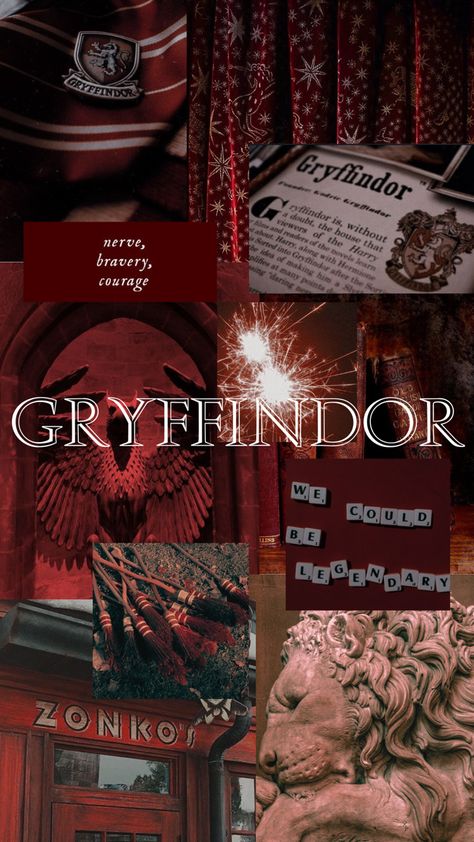 Gryffindor Aesthetic Harry Potter Poster Gryffindor, Griffendor Aesthetic Wallpaper, Grifendore Aesthetic, Griffendor Aesthetic Vibe, Gryffindor Aesthetic Girl, Griffindor Aestethic, Harry Potter Gryffindor Wallpaper, Gryffinclaw Aesthetic, Modern Gryffindor