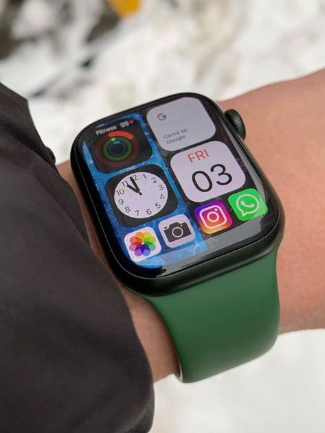 Προϊόντα Apple, Apple Watch Hacks, Apple Watch Fashion, Apple Watch Series 7, Iphone Watch, Accessoires Iphone, Iphone Obsession, Apple Technology, New Apple Watch