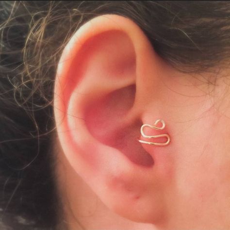 Tragus Ear Cuff, Tragus Cuff, Fake Ear Piercings, Minimalist Ear Cuff, Fake Nose Ring, Piercing Tragus, Tragus Jewelry, Silver Ear Climbers, Tragus Earring