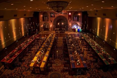 Hogwarts Great Hall, Cumpleaños Harry Potter, Harry Potter Wedding Theme, Festa Harry Potter, Anniversaire Harry Potter, Theme Harry Potter, Harry Potter Style, Images Harry Potter, Harry Potter Magic