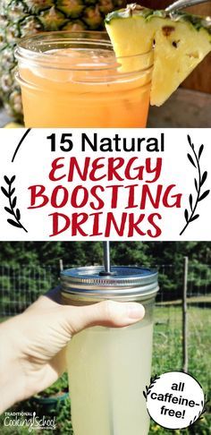 Homemade Energy Drink, High Calorie Diet, Caffeine Free Drinks, Smoothies Vegan, Natural Energy Drinks, No Caffeine, Healthy Energy Drinks, Energy Smoothies, Energy Booster