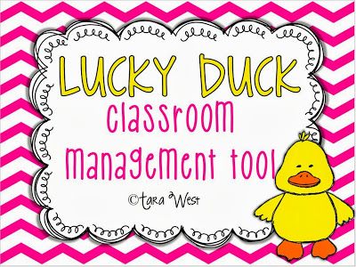 Alright friends it’s Monday and I am here with a quick classroom management freebie!  This is not an original idea I’m sure so I don’t take any credit for it!  I started this in my classroom a few weeks back and it’s being going great so I wanted to share with you!   It seems … Lucky Ducky Classroom, Lucky Ducky Classroom Management, Duck Classroom Theme, Classroom Promise, Kindergarten Behavior, Lucky Ducks, Classroom Incentives, Behavior Incentives, Teaching Classroom Management