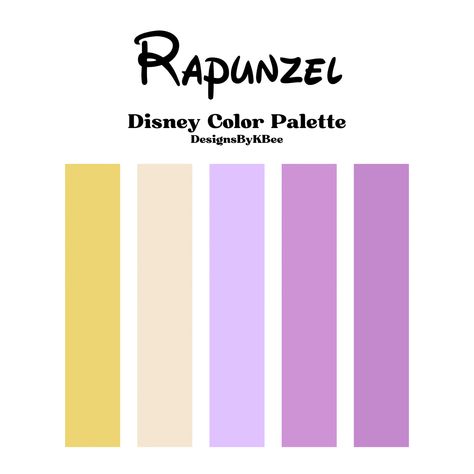 Rapunzel Colour Palette, Tangled Colour Palette, Tangled Color Palette Wedding, Flynn Rider Color Palette, Tangled Rapunzel Color Palette, Tangles Party Ideas, Tangled Color Pallete, Disney Princess Color Scheme, Tangled Seating Chart