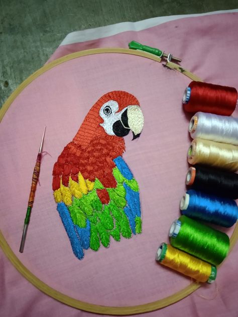 Thread work aari embroidery Blouse Designs, Aari Embroidery, Blouse Design Models, Thread Work, Blouse Design, Design Model, Embroidery Thread, Parrot, Thread