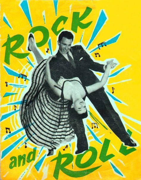 Rock And Roll! Rock And Roll Art, Rock And Roll Dance, Rock N Roll Aesthetic, 50s Rock And Roll, 1950s Rock And Roll, Rock N Roll Art, Rock Vintage, Dancing Aesthetic, Rock N Roll Music