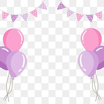 Balon Png, Birthday Banner Png, Birthday Elements, Balloon Images, Balloon Vector, Balloon Png, Elephant Birthday Party, Birthday Banner Template, Balloon Template