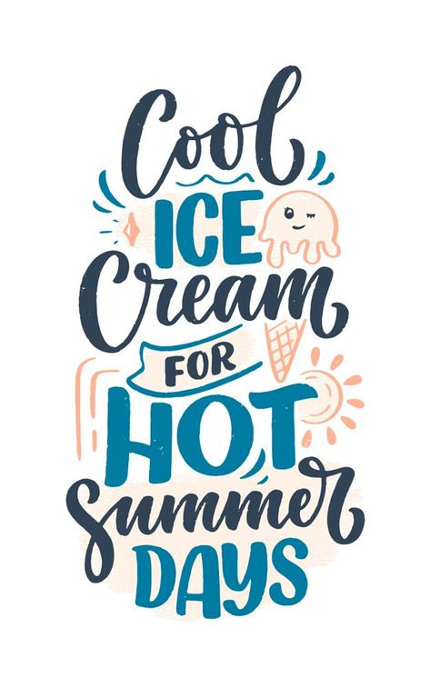 Summer Calligraphy Hand Lettering, Lettering Composition Ideas, Summer Typography Design, Cute Typography Design, Typography Quotes Hand Drawn, Summer Qoutes, Hand Drawn Typography Quotes, Quotes Typography Design, Summer Fonts