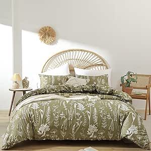 Green Comforter Sets, Full Size Comforter, Green Comforter, Floral Comforter Sets, Floral Comforter, Green Duvet, Green Duvet Covers, Bed Comforter Sets, Comforter Bedding Sets