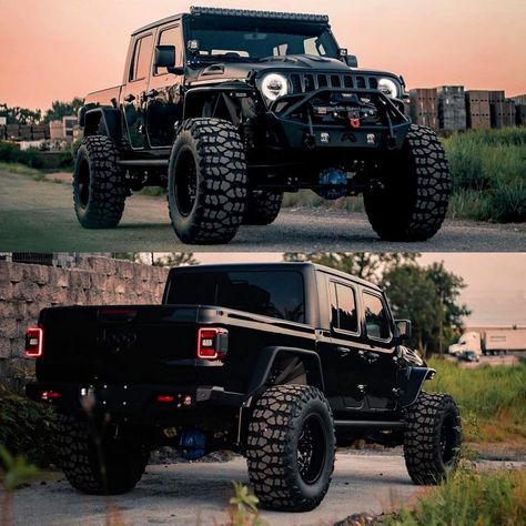 Gladiator Jeep Custom, Custom Gladiator Jeep, 2023 Jeep Gladiator, Jeep Wrangler Gladiator, Lifted Gladiator Jeep, Jeep Gladiator Lifted, Black Jeep Gladiator, Jeep Truck Gladiator, Jeep Wrangler Modified