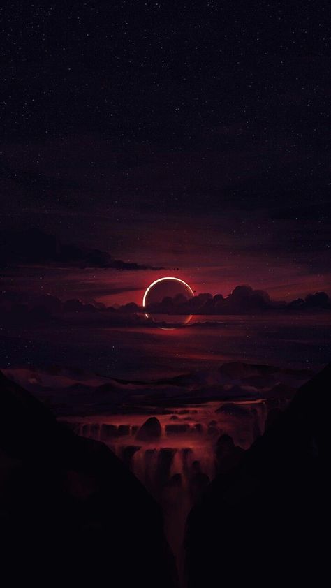 Red Sun | Dark red wallpaper, Red skies aesthetic, Dark phone wallpapers Red Sky Landscape, Sky Red Aesthetic, Peaceful Aesthetic Wallpaper Dark, Dark Sky Aesthetic Moon, Red Aesthetic Anime Wallpaper, Dark Red Anime Aesthetic Wallpaper, Wallpaper Iphone Black And Red, Sun Background Aesthetic, Red Sun Wallpaper