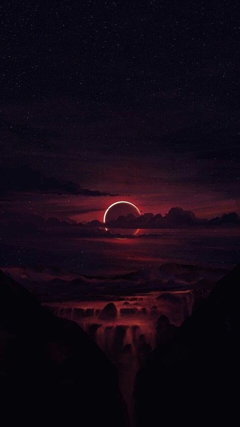 Red Sun | Dark red wallpaper, Red skies aesthetic, Dark phone wallpapers Nature Photography, Digital Art, Northern Lights, Nature, Walpaper Iphone, Night Scenery, Earth From Space, Pink Sky, Natural Landmarks